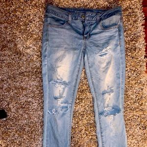 American Eagle Destroyed Jeans
